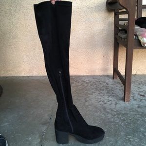 Forever 21 Thigh High Boots